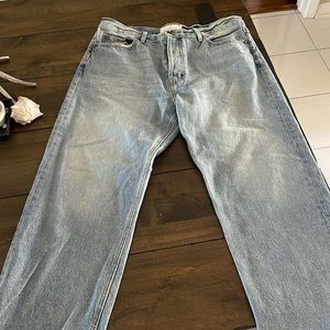 Pre-loved THE GREAT. Wayne Jean 100% Cotton. Button Fly Size 28